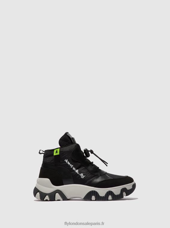 baskets à lacets fumo892 femmes 0N8R745 multi-noir Fly London