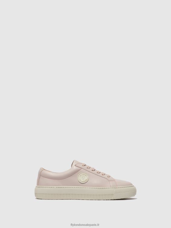baskets à lacets tafa587 femmes 0N8R717 rose Fly London