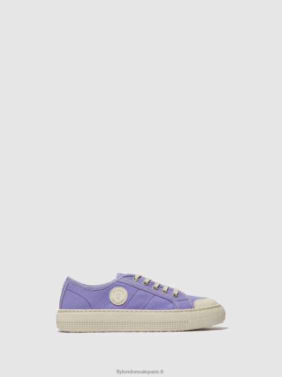 baskets à lacets tere557 femmes 0N8R739 lavande Fly London