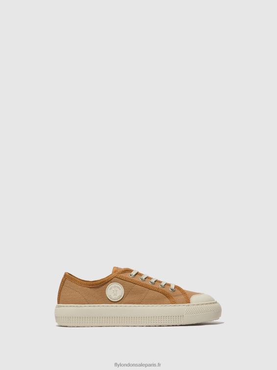 baskets à lacets tere557 femmes 0N8R740 taupe Fly London