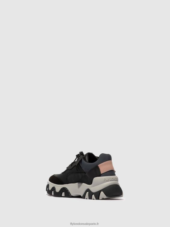 baskets élastiquées fian634 femmes 0N8R772 multi-noir Fly London