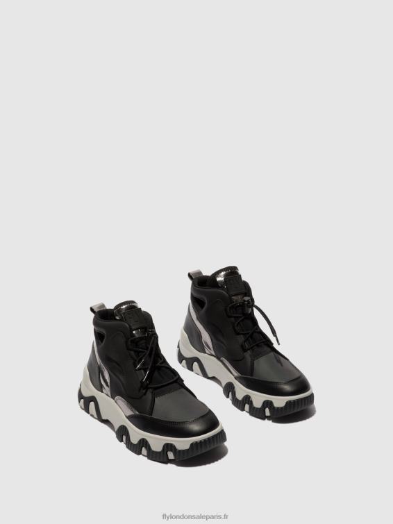 baskets montantes feny633 femmes 0N8R771 multi-noir Fly London