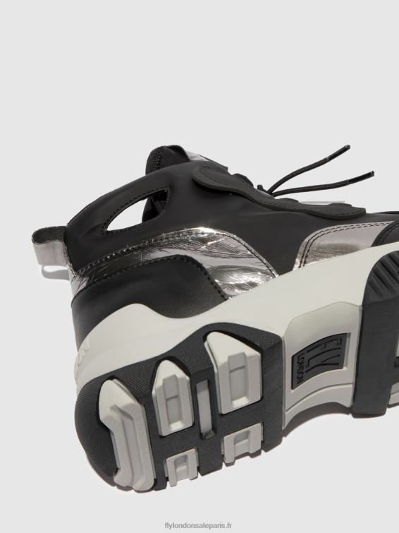 baskets montantes feny633 femmes 0N8R771 multi-noir Fly London