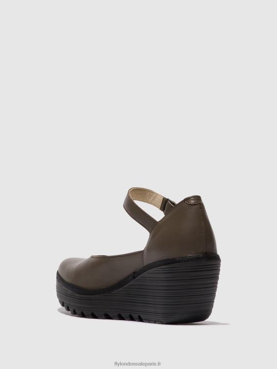 chaussures mary jane yawo345 femmes 0N8R668 ns. taupe Fly London