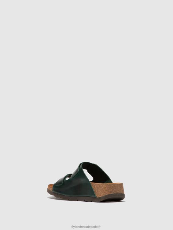 mules à bout ouvert caja721 femmes 0N8R386 essence de bride Fly London