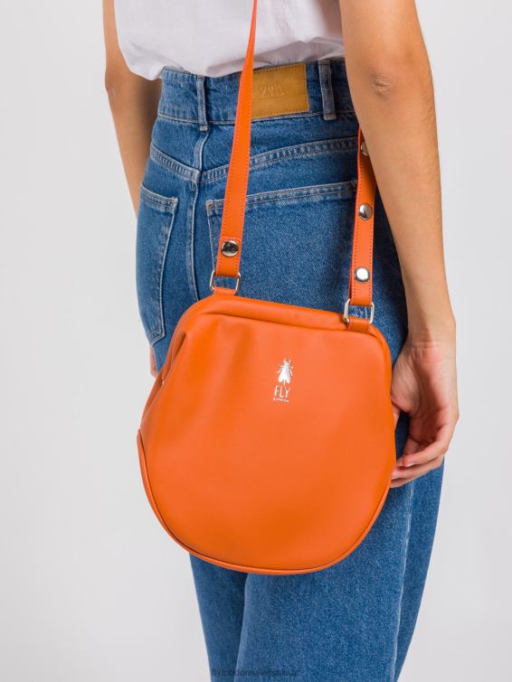 sacs à bandoulière bica712 femmes 0N8R796 darwin dk.orange Fly London