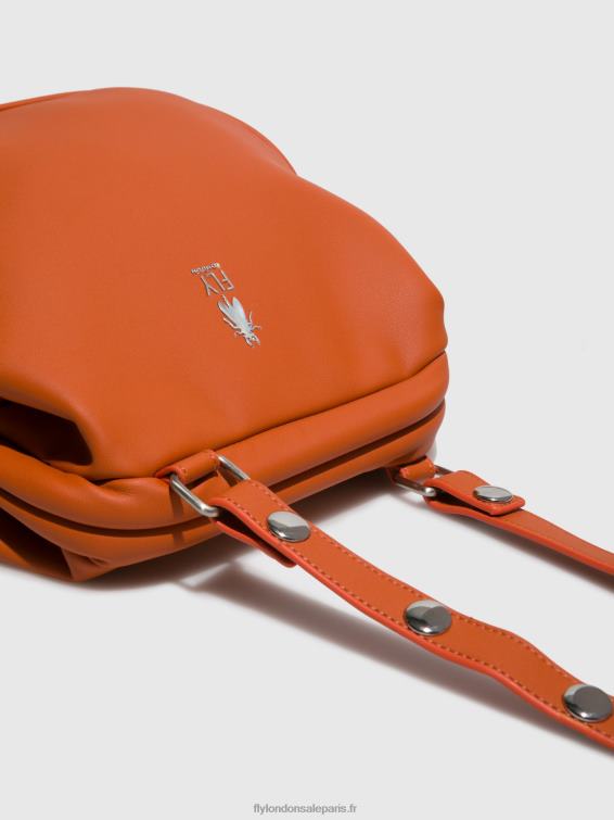 sacs à bandoulière bica712 femmes 0N8R796 darwin dk.orange Fly London