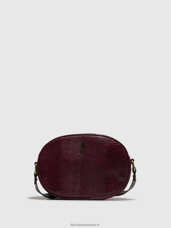 sacs bandoulière caos724 femmes 0N8R793 Bordeaux Fly London
