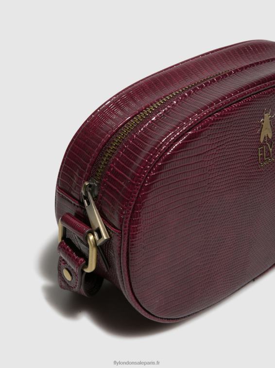 sacs bandoulière caos724 femmes 0N8R793 Bordeaux Fly London