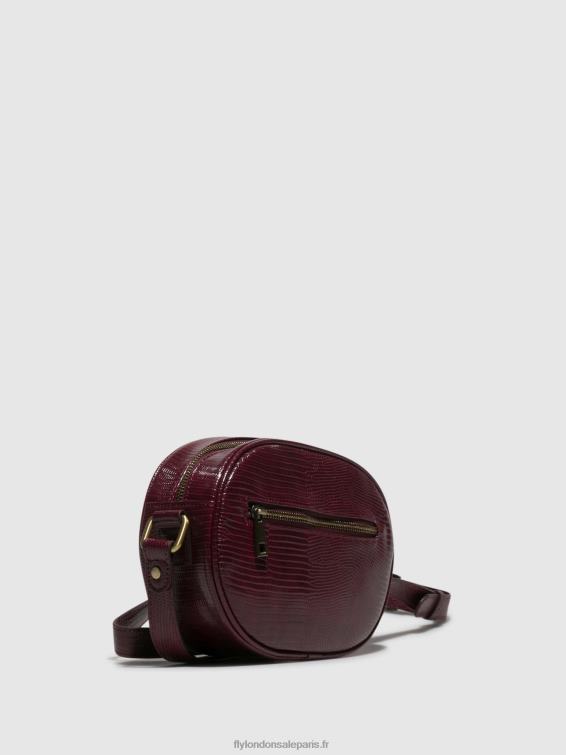 sacs bandoulière caos724 femmes 0N8R793 Bordeaux Fly London