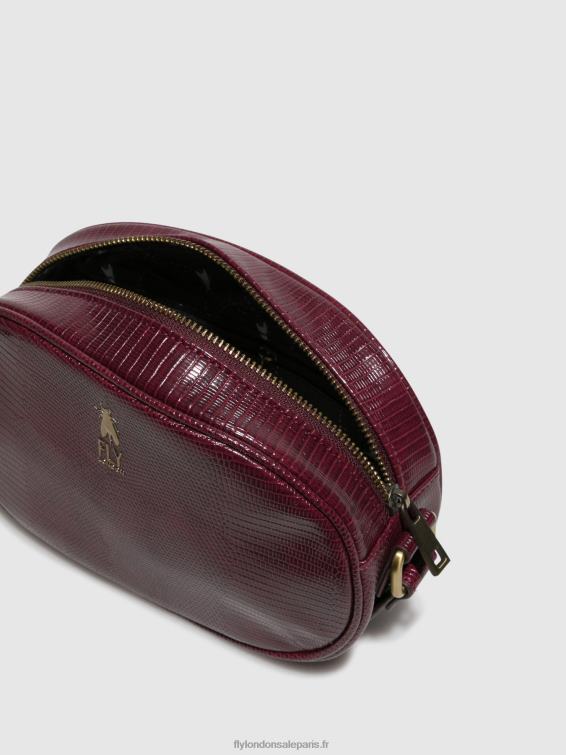 sacs bandoulière caos724 femmes 0N8R793 Bordeaux Fly London