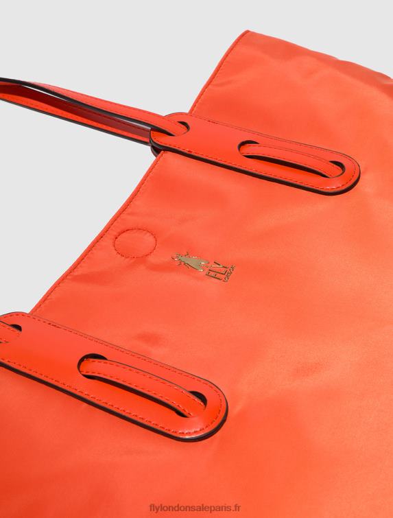 sacs fourre-tout dozi738 femmes 0N8R792 orange Fly London