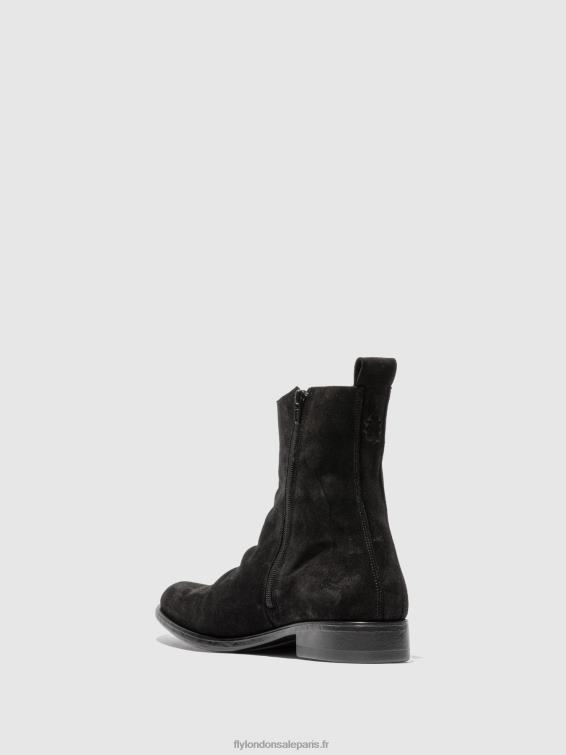 bottines chelsea melv797 Hommes 0N8R812 huilé (végétal) noir Fly London