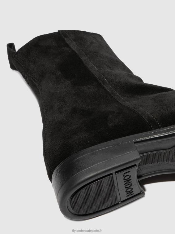 bottines chelsea melv797 Hommes 0N8R812 huilé (végétal) noir Fly London