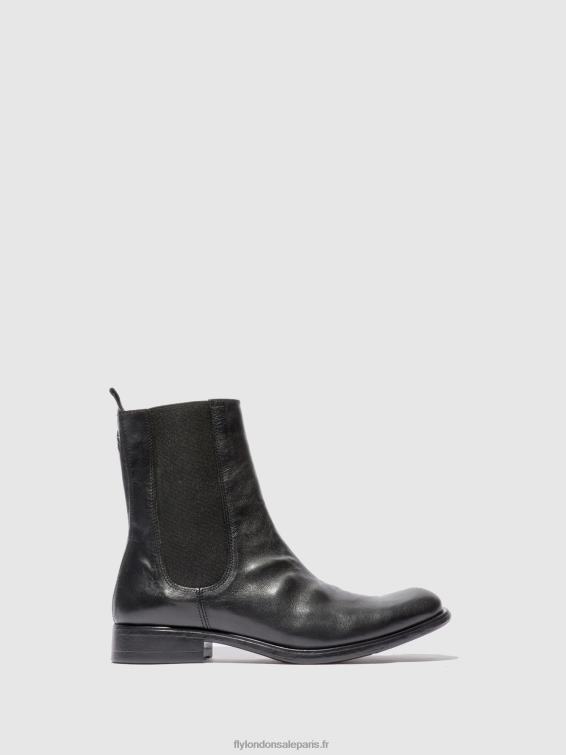 bottines chelsea moze798 Hommes 0N8R807 estigma (végétal) noir Fly London