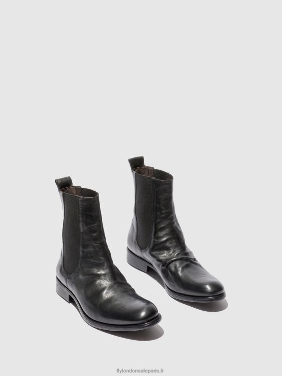 bottines chelsea moze798 Hommes 0N8R807 estigma (végétal) noir Fly London