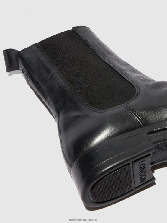 bottines chelsea moze798 Hommes 0N8R807 estigma (végétal) noir Fly London