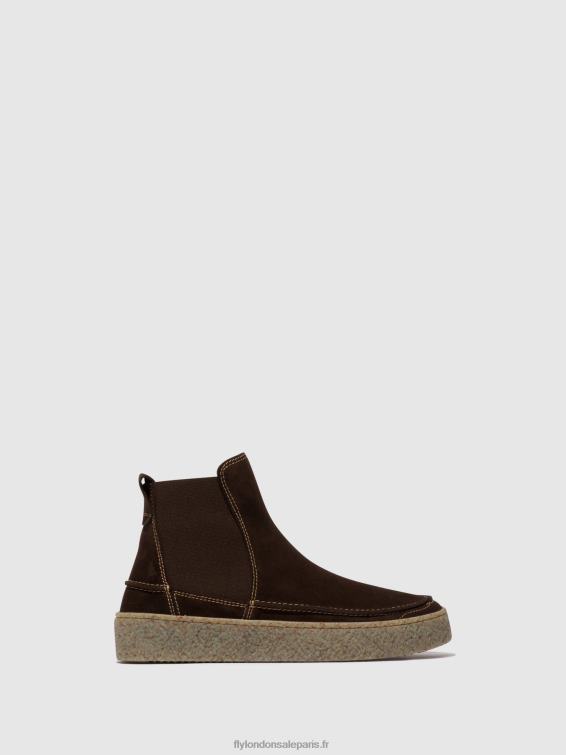 bottines chelsea roop541 Hommes 0N8R801 mocca Fly London