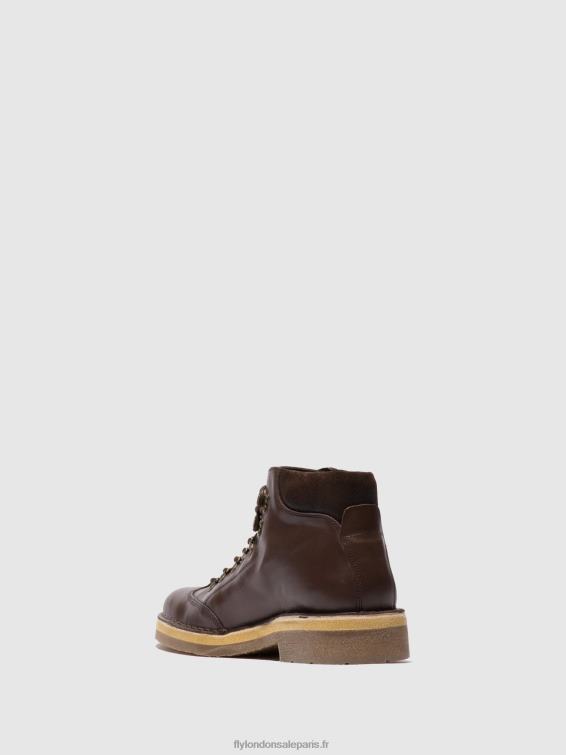 bottines à lacets reus075 Hommes 0N8R806 eco/oilsuede (végétal) mocca Fly London