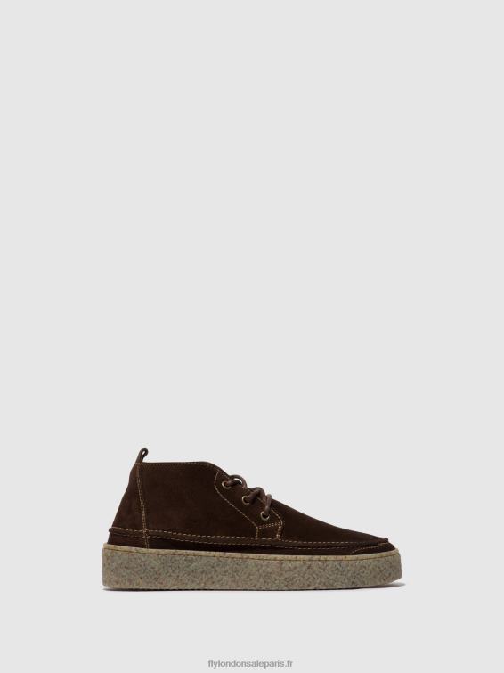 bottines à lacets roly518 Hommes 0N8R798 mocca Fly London