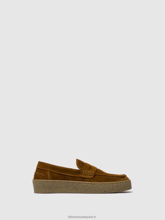 chaussures à enfiler roel517 Hommes 0N8R826 bronzer Fly London