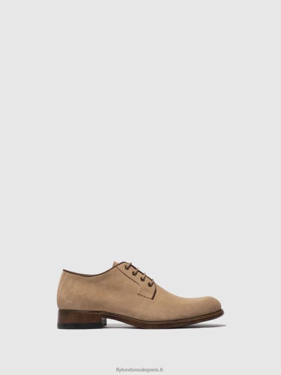 chaussures à lacets maso957 Hommes 0N8R821 beige Fly London