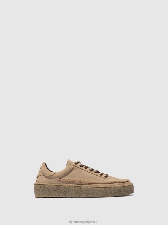 chaussures à lacets ronn519 Hommes 0N8R829 beige Fly London
