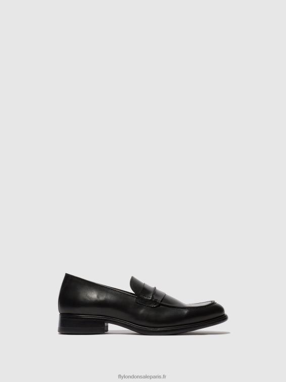 chaussures mocassins mebo956 Hommes 0N8R816 noir Fly London