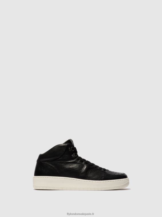baskets montantes beat514 Hommes 0N8R841 noir Fly London